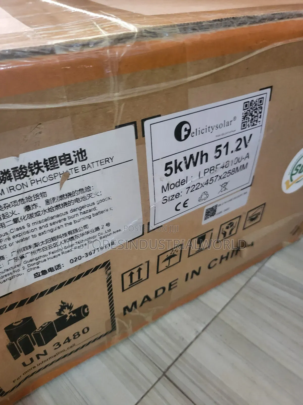 5kwh Felicity Flpbf24100 51.2v