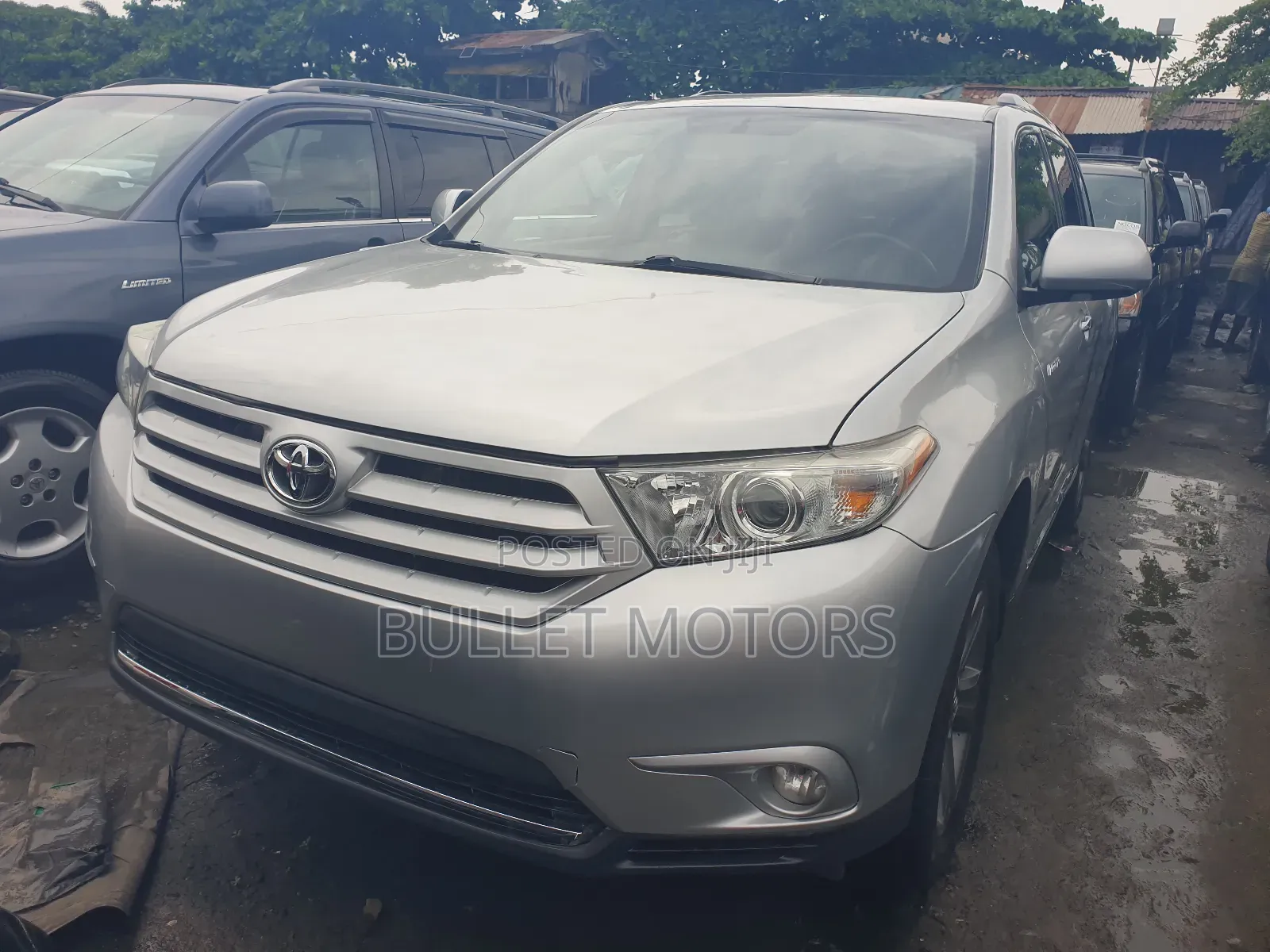 Toyota Highlander Limited 3.5L 2WD 2013 Silver
