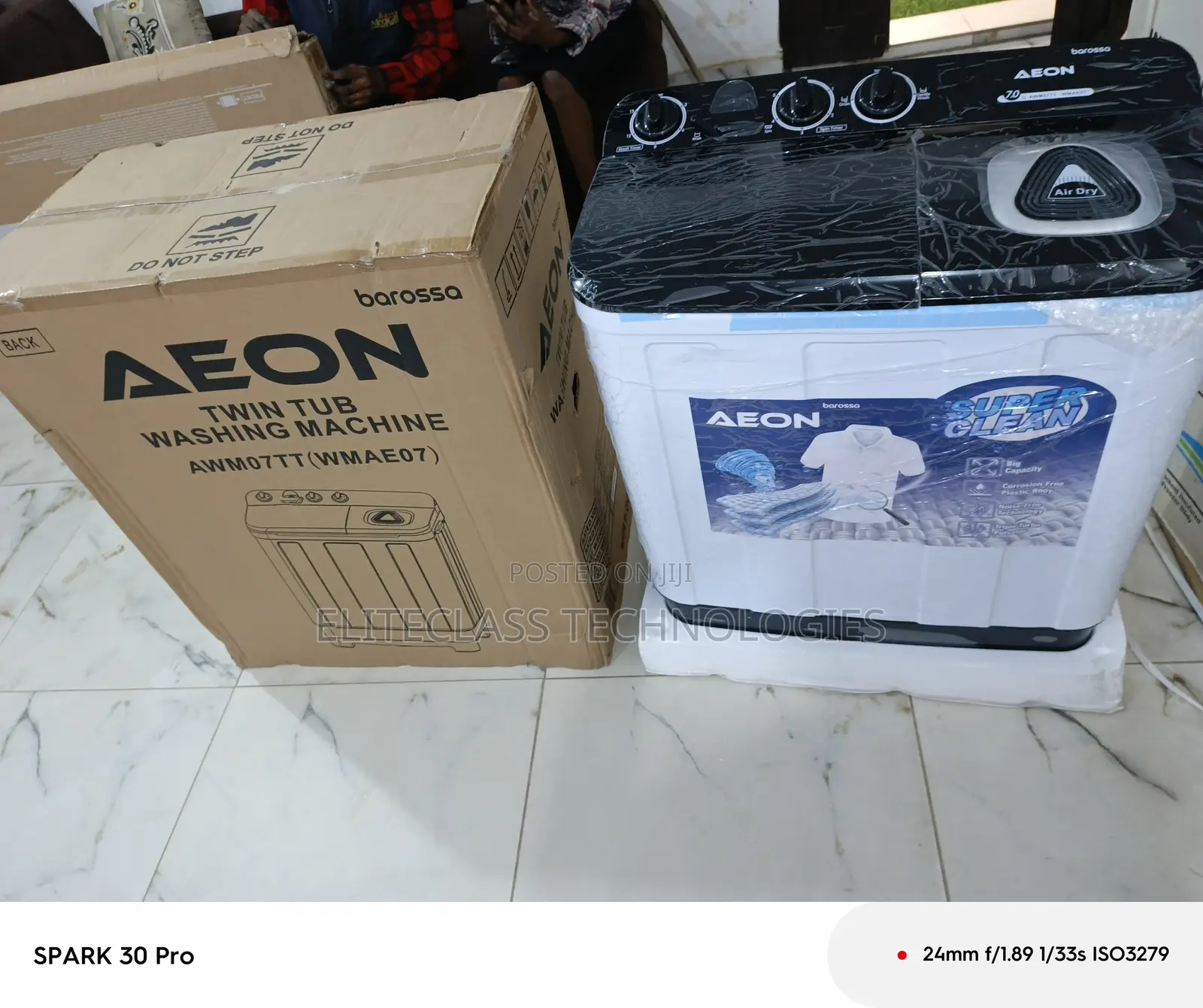 Well-Built Aeon 7kg Twin Tub Washing Machine