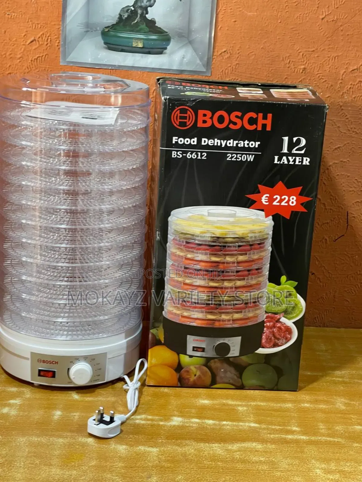 Multilayered Food Dehydrator - Food Baking Device (Bosch Brand)