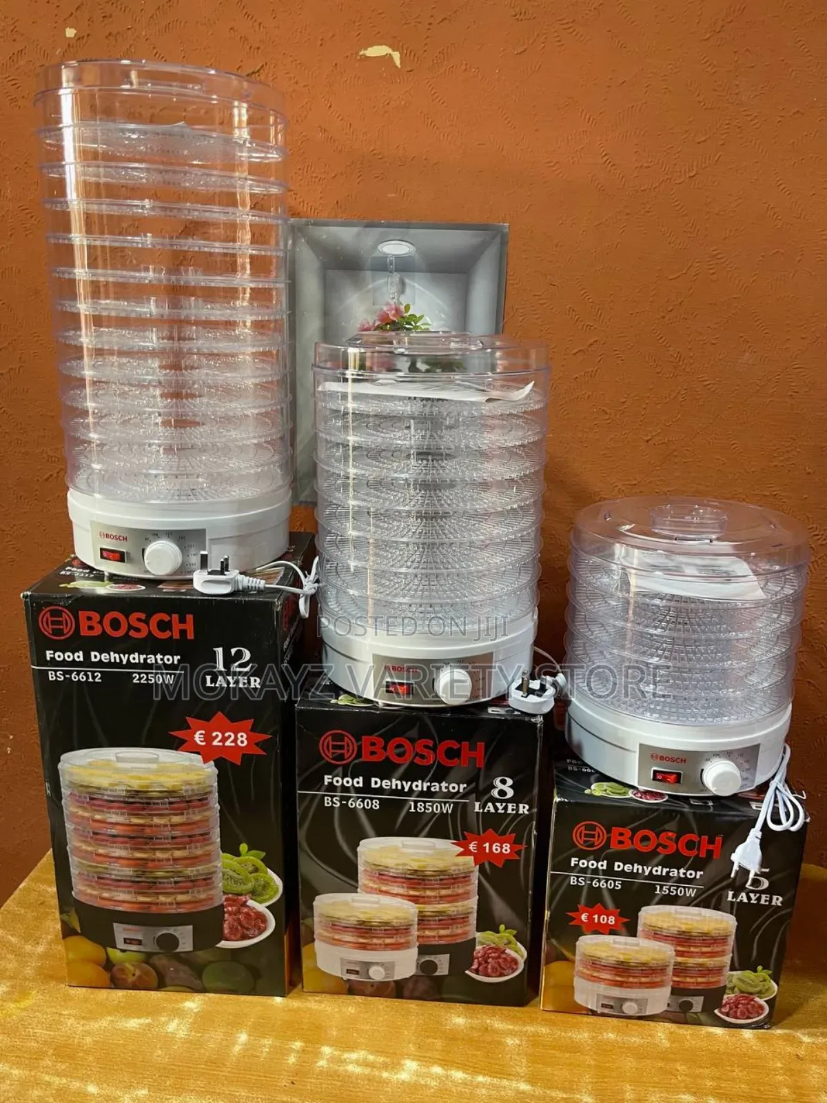 Multilayered Food Dehydrator - Food Baking Device (Bosch Brand)