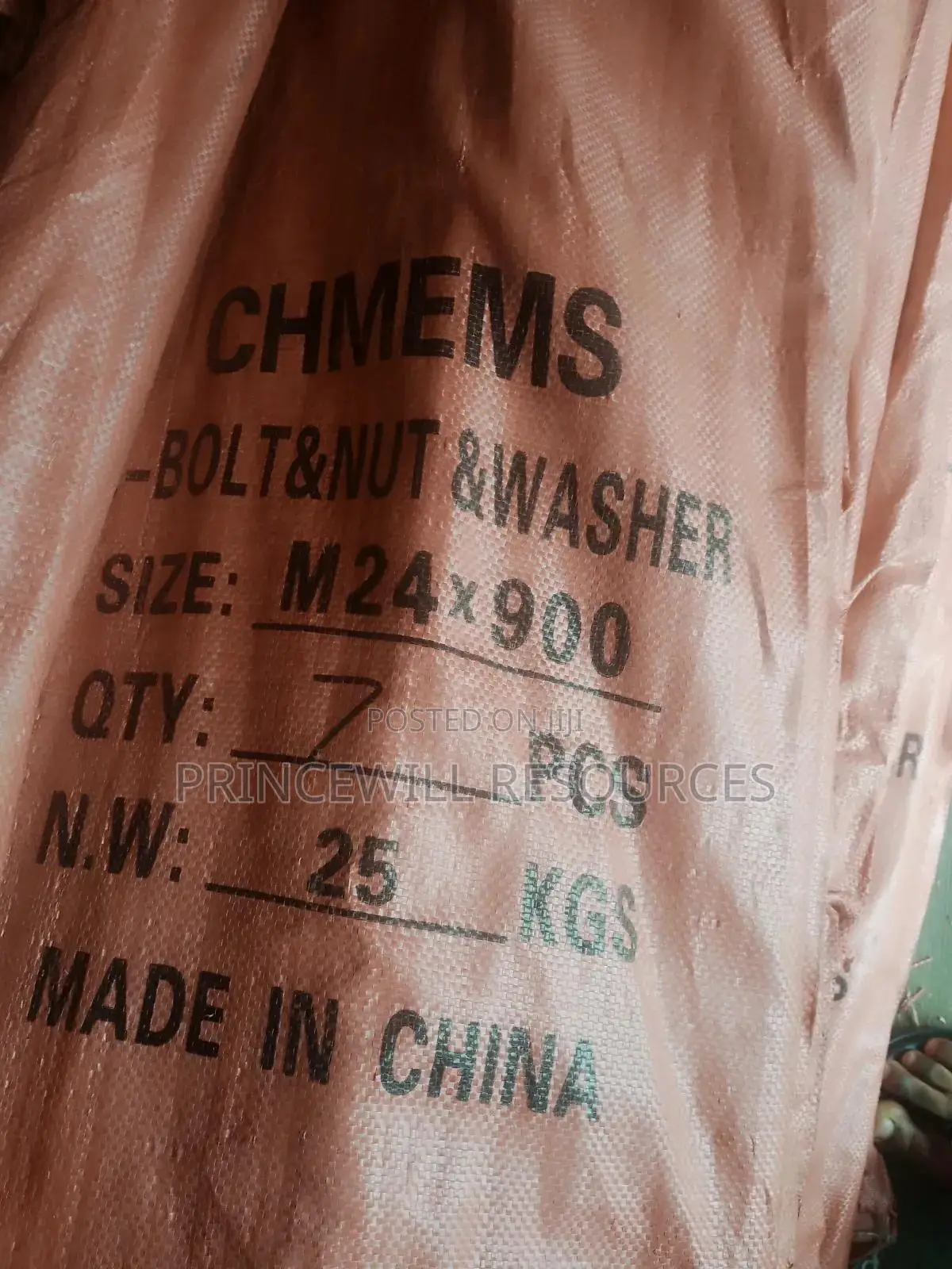 Foundation Bolt M24x900,20x600