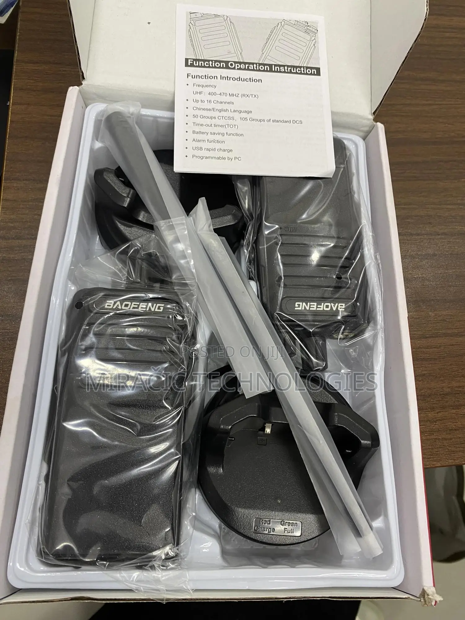 Baofeng Analog Walkie Talkie