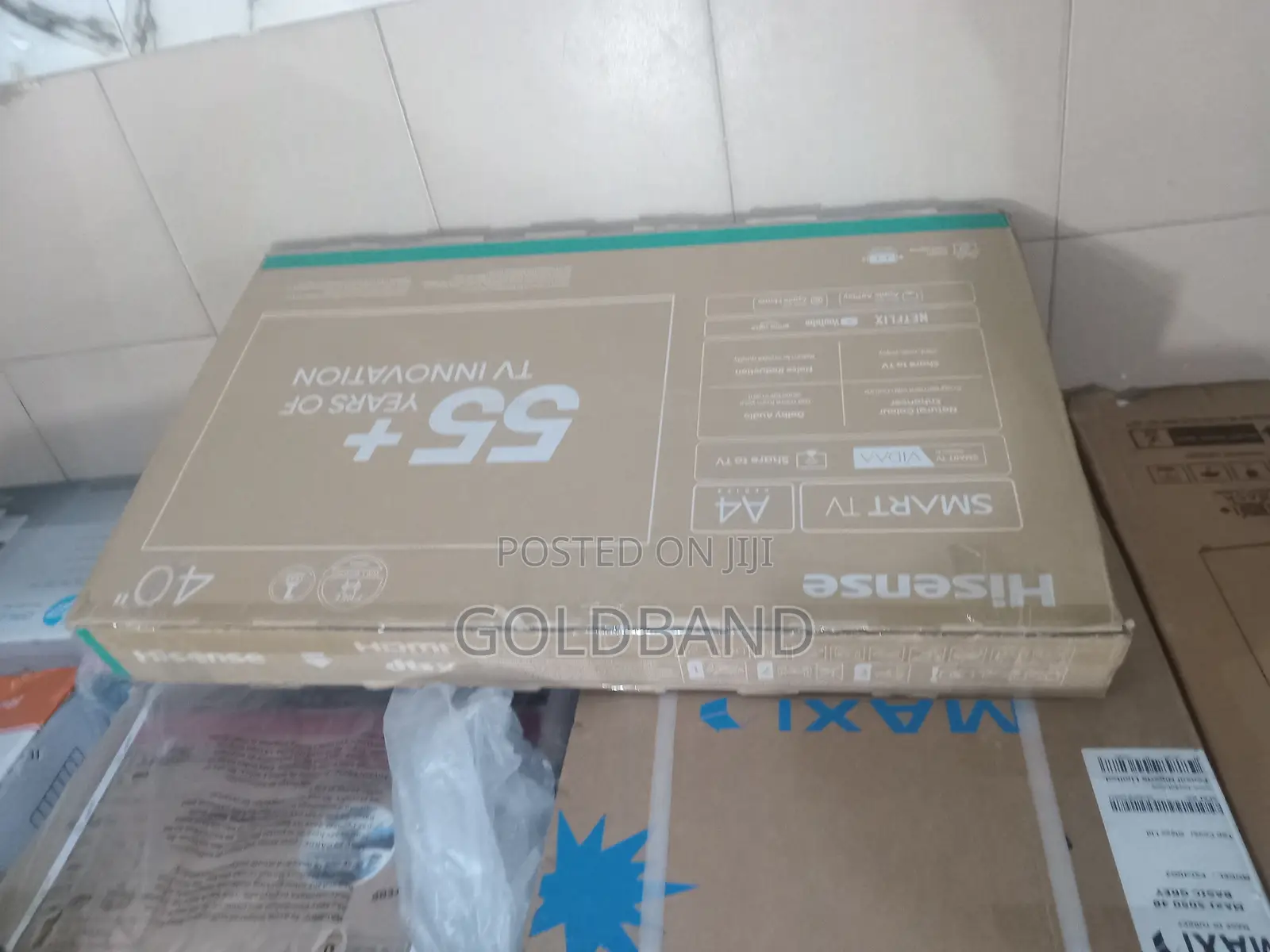 Hisense 40” Smart Tv – Netflix Ready, Youtube App