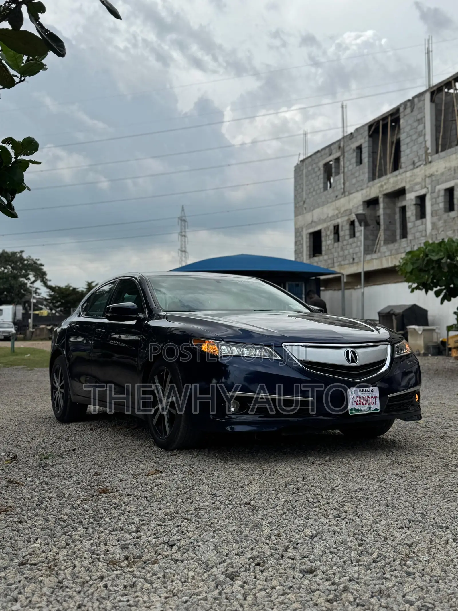 Acura TLX Base FWD (2.4L 4cyl 8M) 2015 Blue