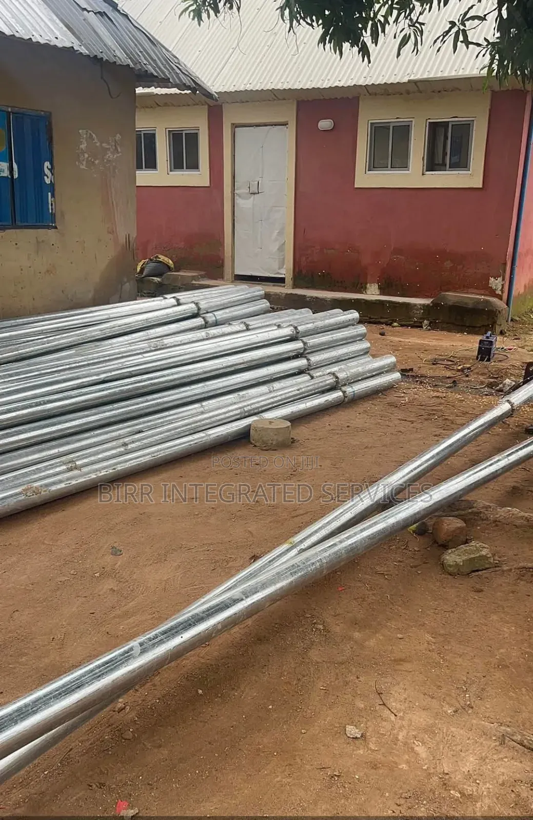 Solar Streetlight Poles