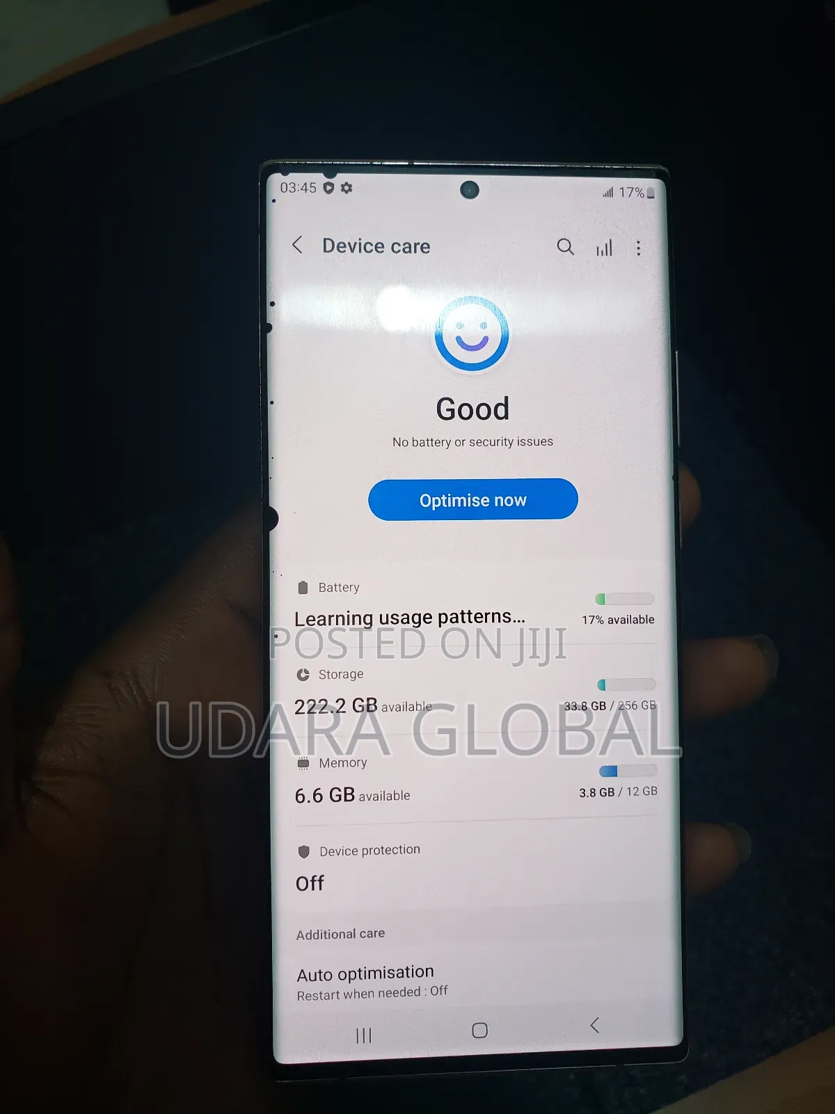 Samsung Galaxy Note 20 Ultra 5G 256 GB Gold