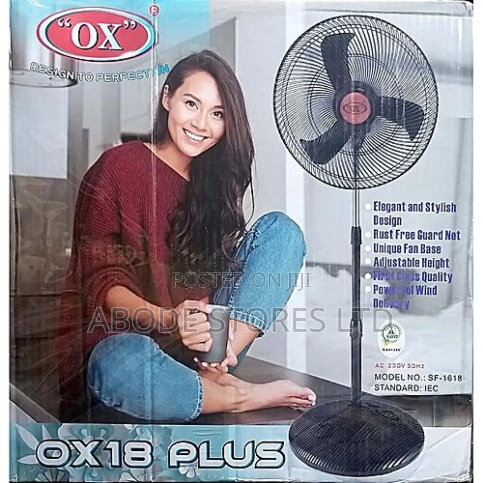 18inch Oxplus Standing Fan