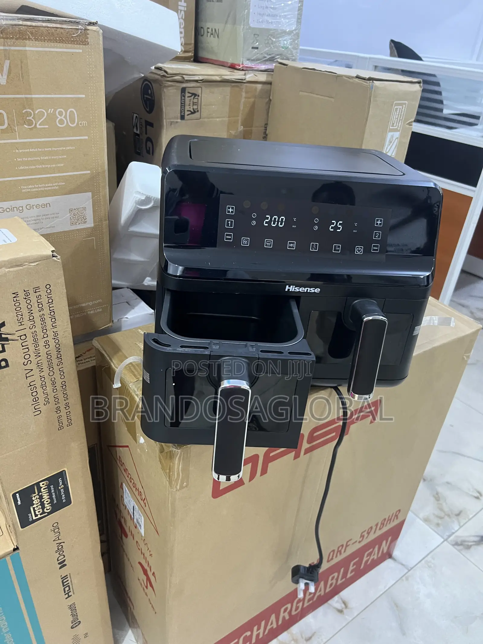 Hisense 8l Air Fryer – Brand New Digital Air Cooking Machine
