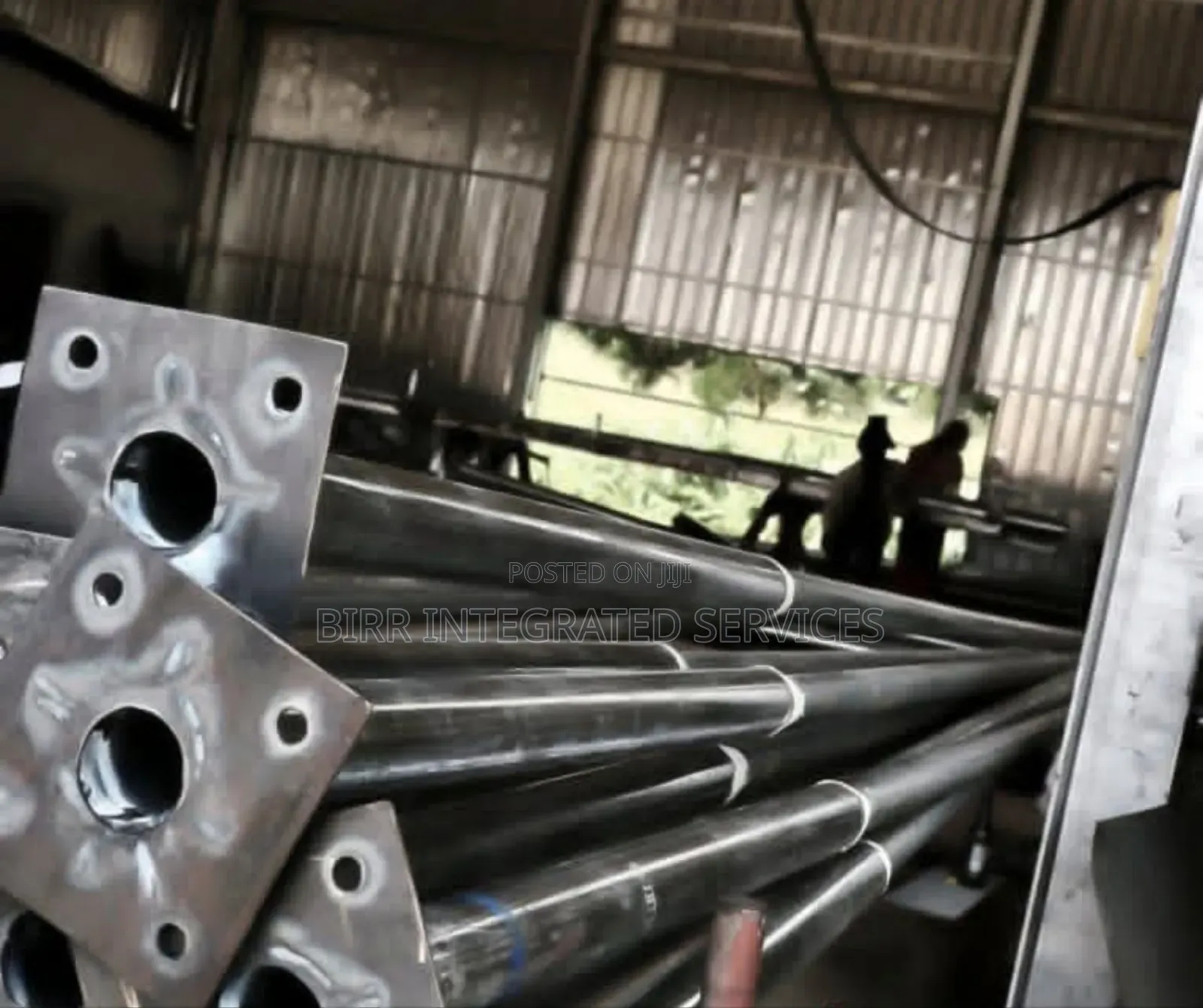 Solar Streetlight Galvanized Poles
