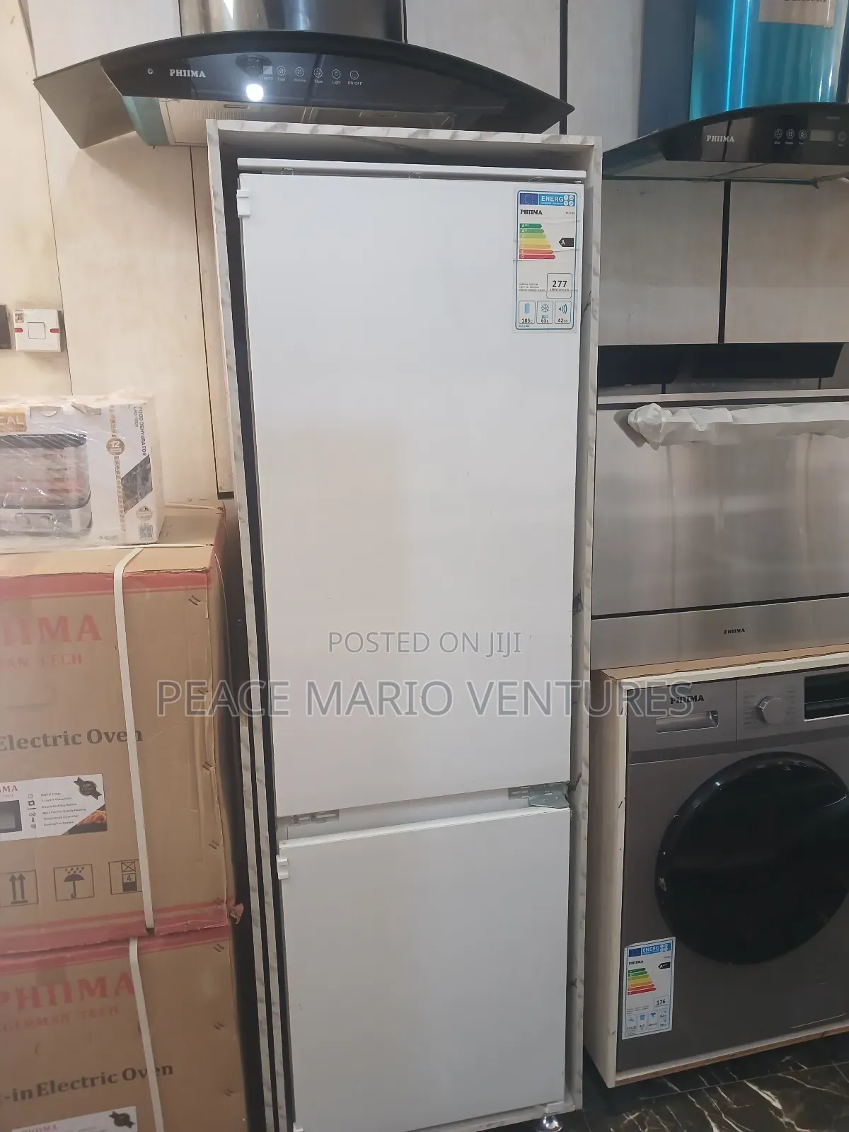 Phima Inbuild Standing Refrigerator 225litres With 2years Warranty