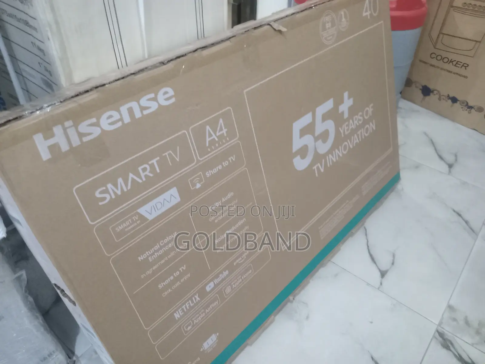Hisense 40-Inch Smart Tv – Internet Ready, Full Hd