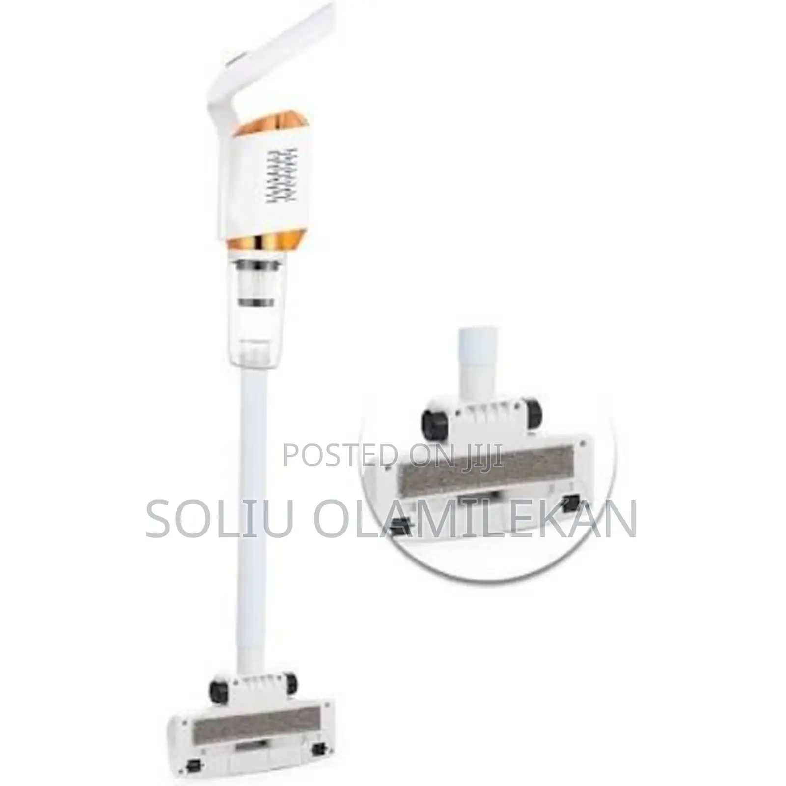 Rechargeable Floor Tiles Vacuum Cleaner - 120w-White