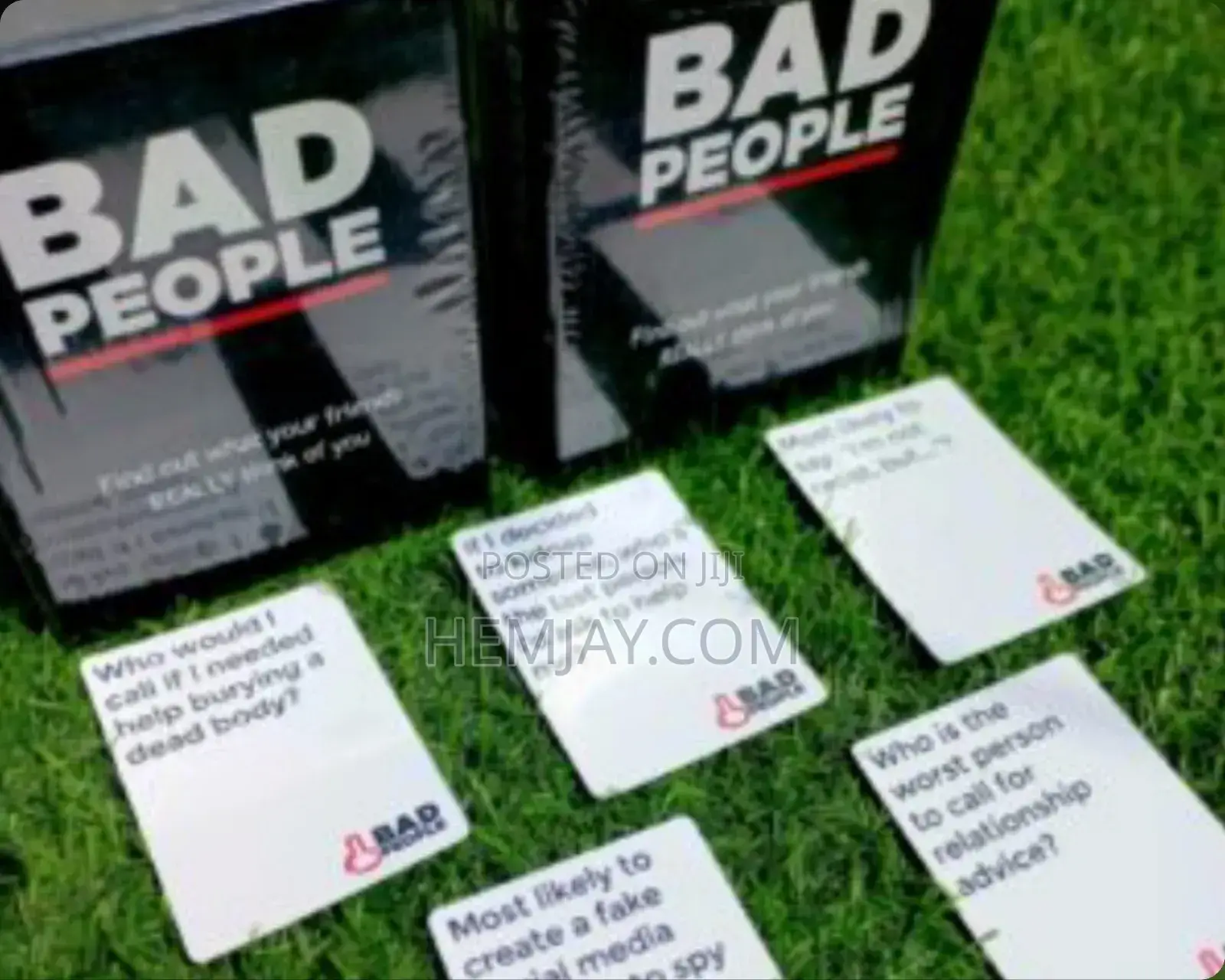 Card Game= Do or Drink/ Bad People (Know People Motives Through Fun)