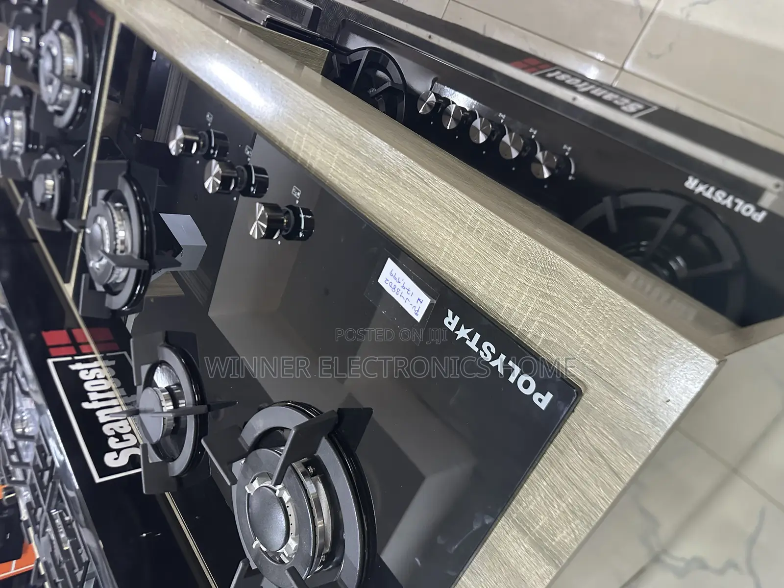 Polystar 60by 90 Built in Gas Cooker 3burner