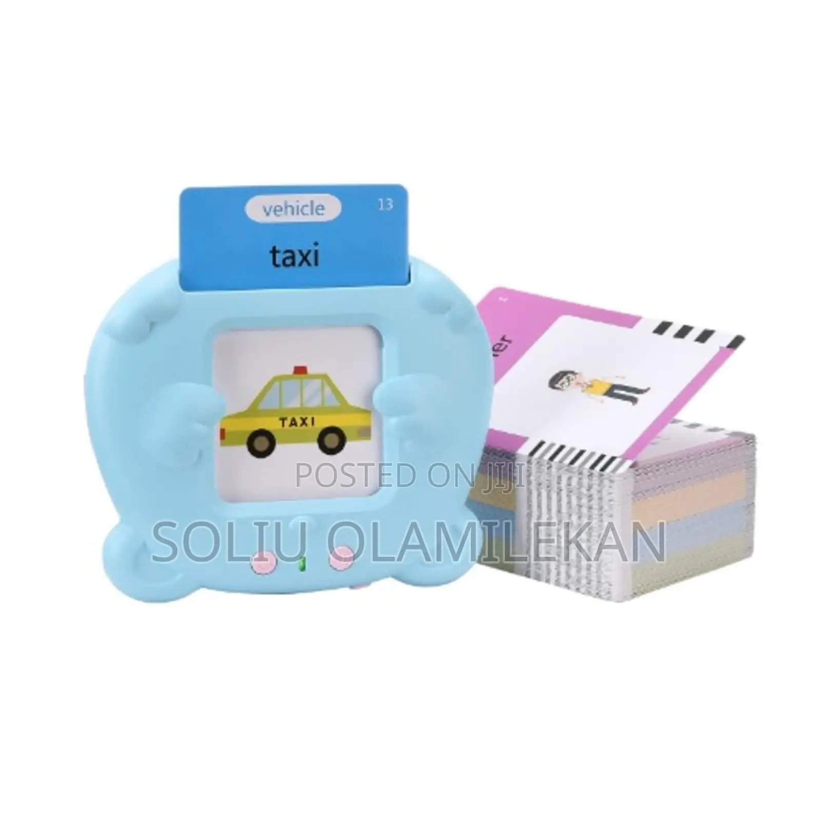 Talking Toy Flash Card Reader Early Education Learning Device -