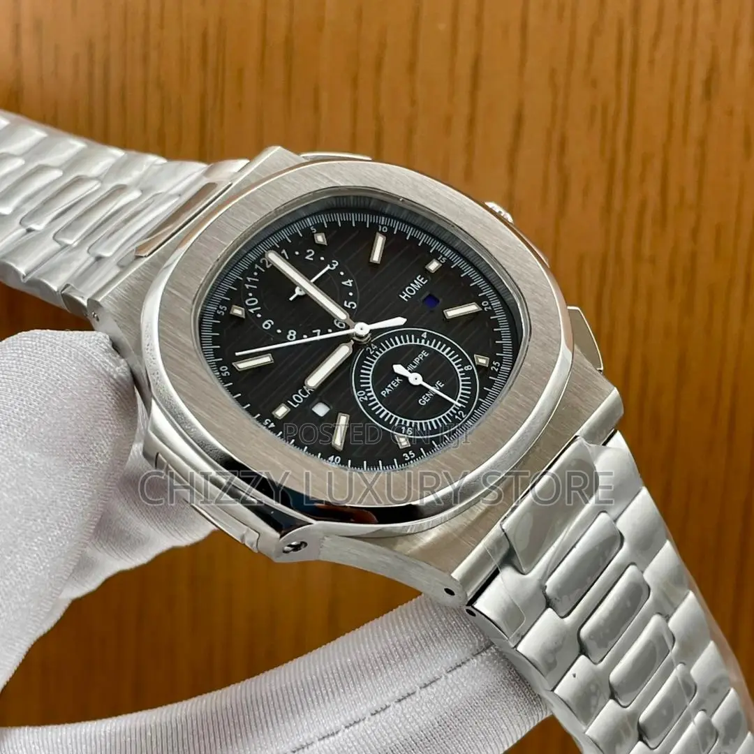 Patek Philippe Quality Luxury Men Chain Strap Wristwatch