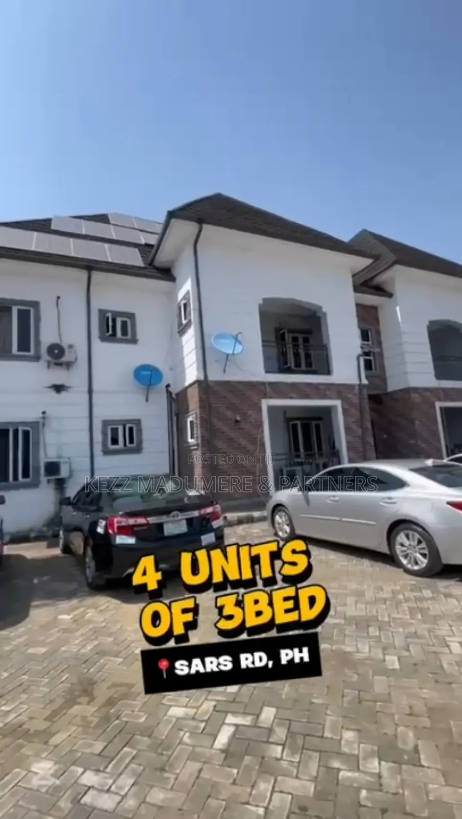 3bdrm Block of Flats in Rumuaghulu, Off Sars for sale