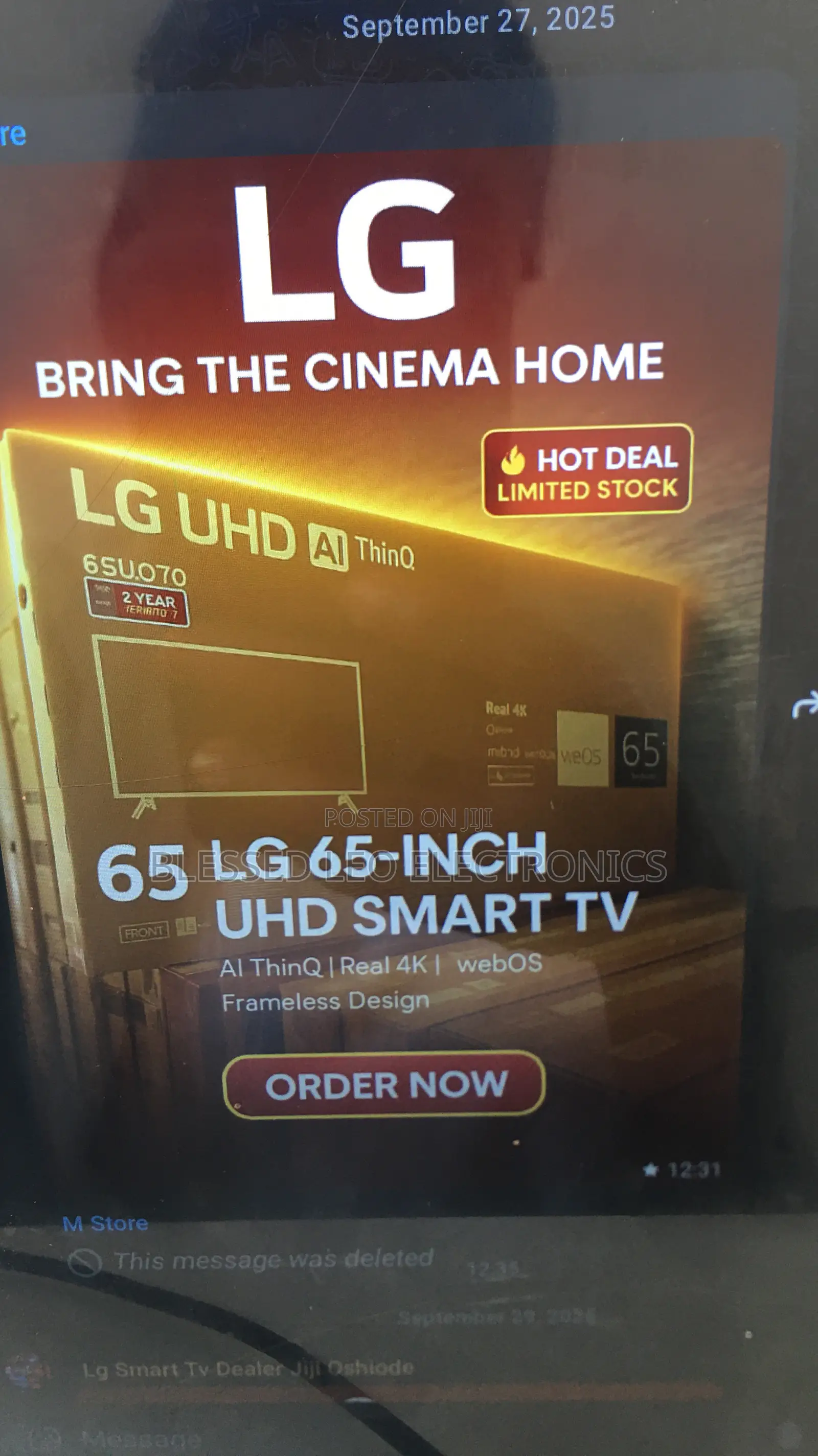 Lg 65 Inches Work With Apple Homekit