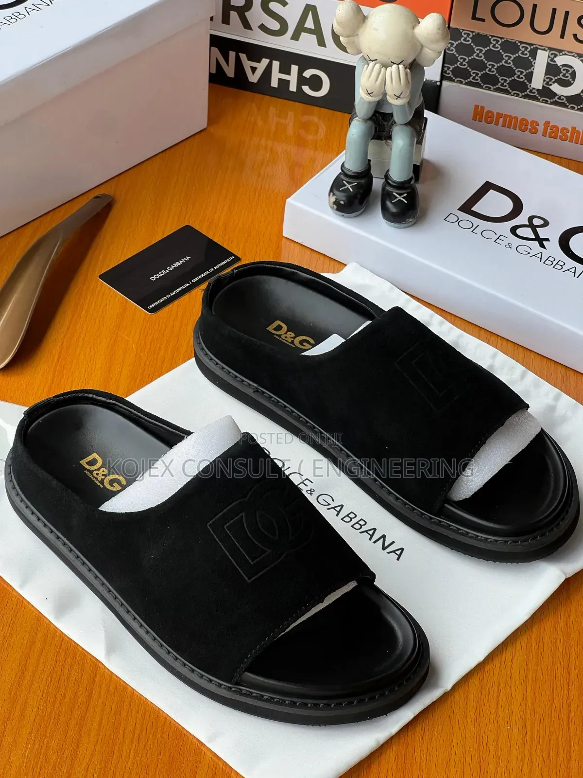 Classy Luxury Dolce and Gabbana Designers Slippers