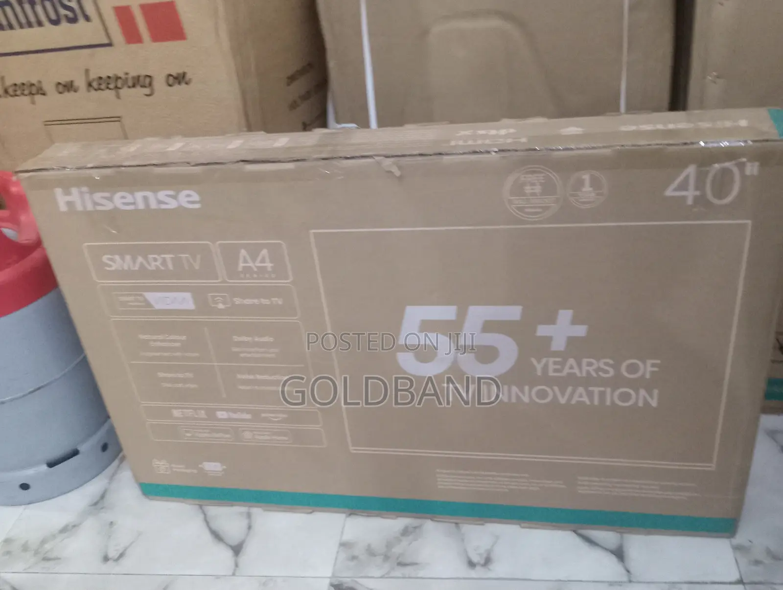 Hisense 40-Inch Smart Tv – Wi-Fi Enabled, Netflix, Youtube