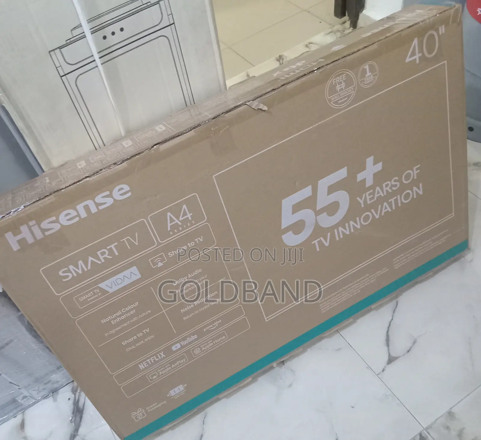 Hisense 40-Inch Smart Tv – Smart Viewing Experience