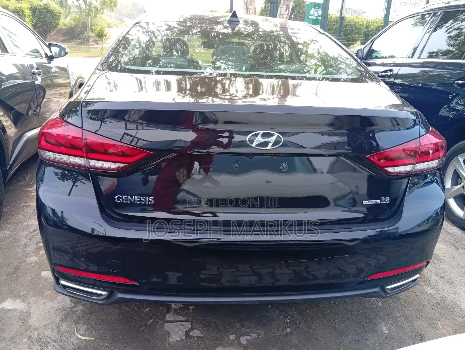 Hyundai Genesis 3.8 4dr Sedan (3.8L 6cyl 8A) 2015 Black