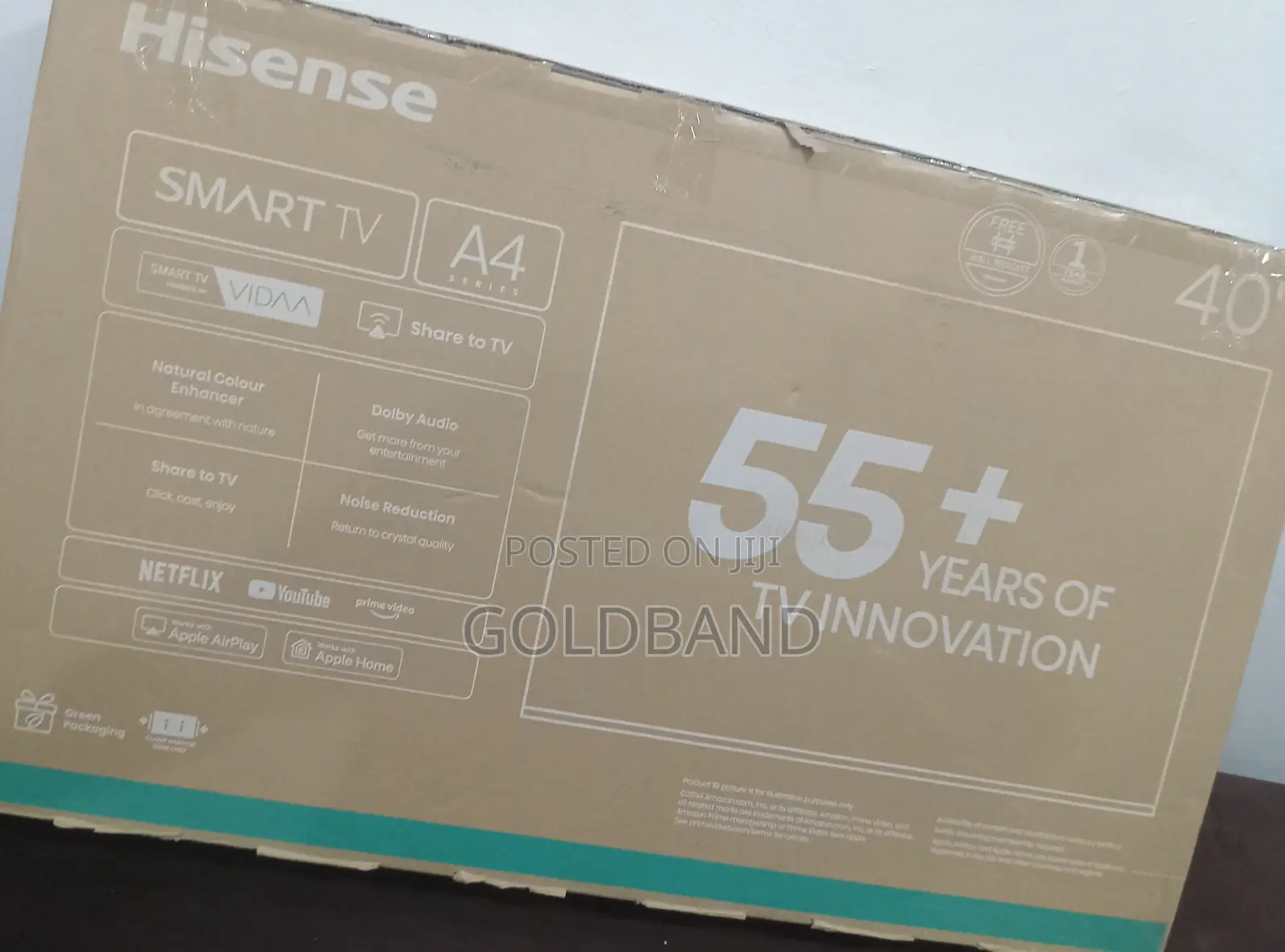 Hisense 40” Led Smart Tv – Entertainment in Full Hd