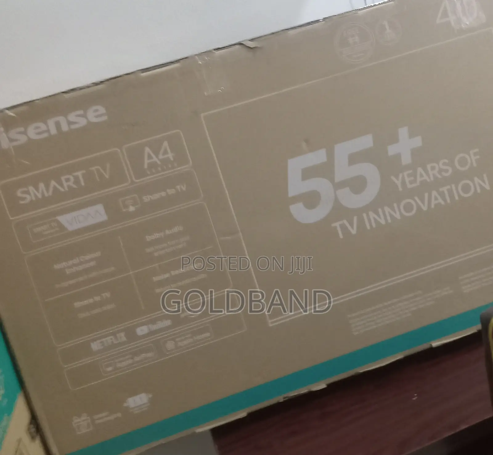 Hisense 40-Inch Led Smart Tv – Sleek Smart Design
