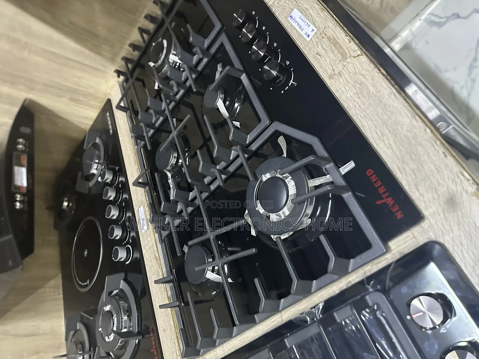 Built in Gas Cooker 60 by 90 5burner 90cm