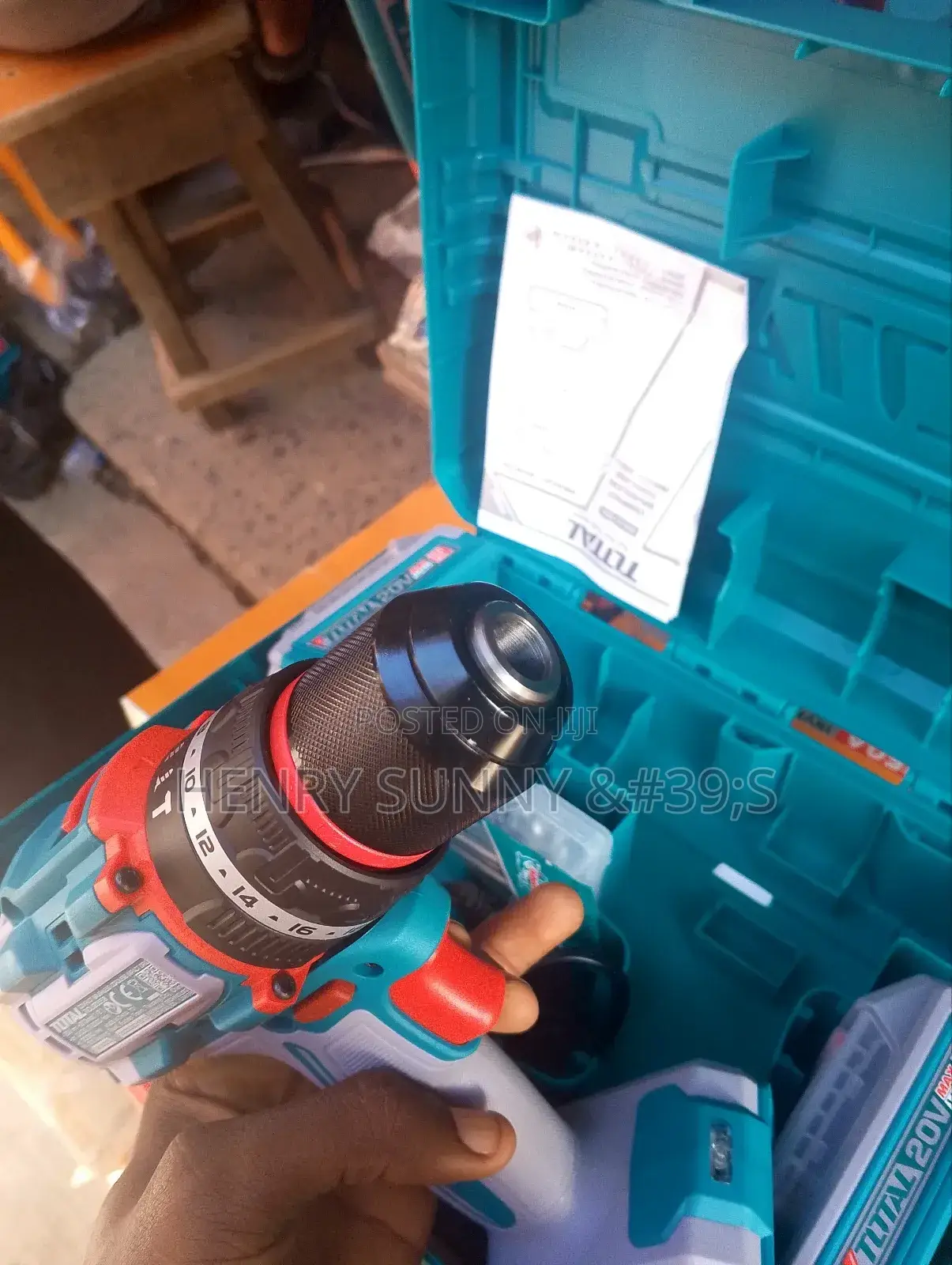 Cordless Total Drilling Machine
