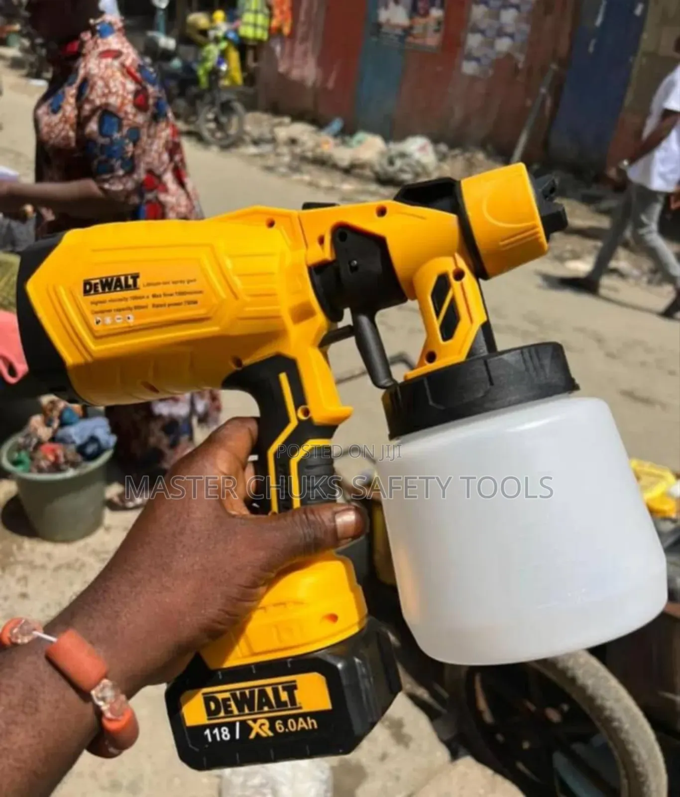 Cordless Battery Spray Gun