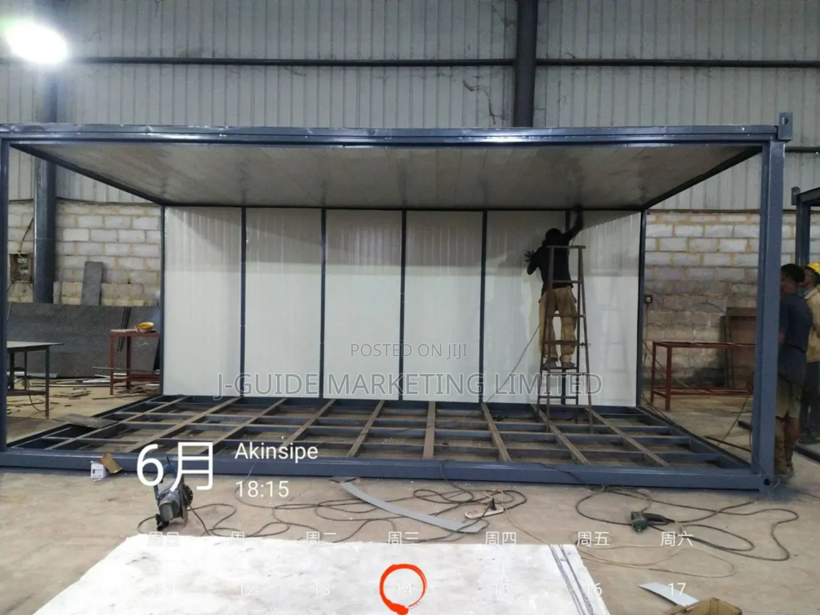 Durable Cabin Containers for Office, Shop, Home Site Accommodation