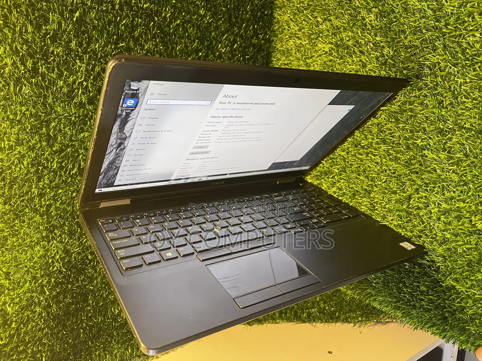 Laptop Dell Latitude E5570 16GB Intel Core I7 SSD 256GB