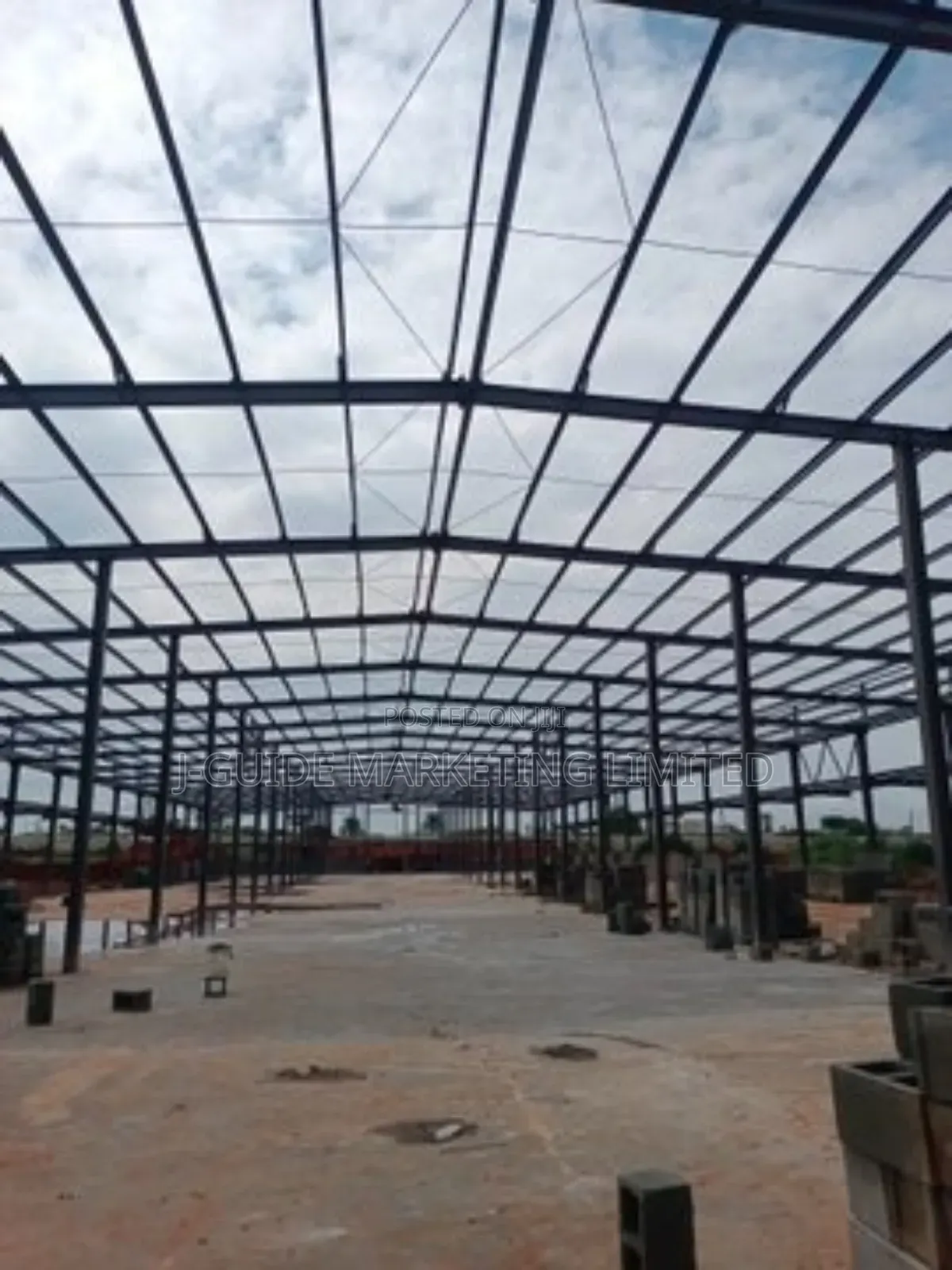 Steel Structure Construction, Scaffolding Metal Skeleton Building