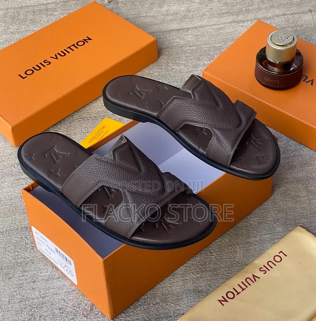 Original Louis Vuitton Oasis Leather Sandals