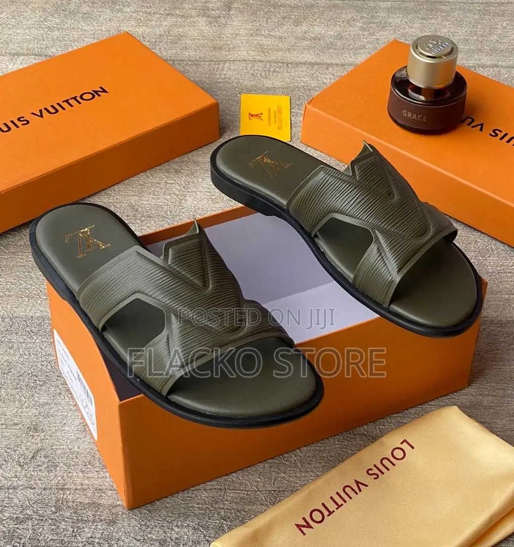 Original Louis Vuitton Oasis Leather Sandals