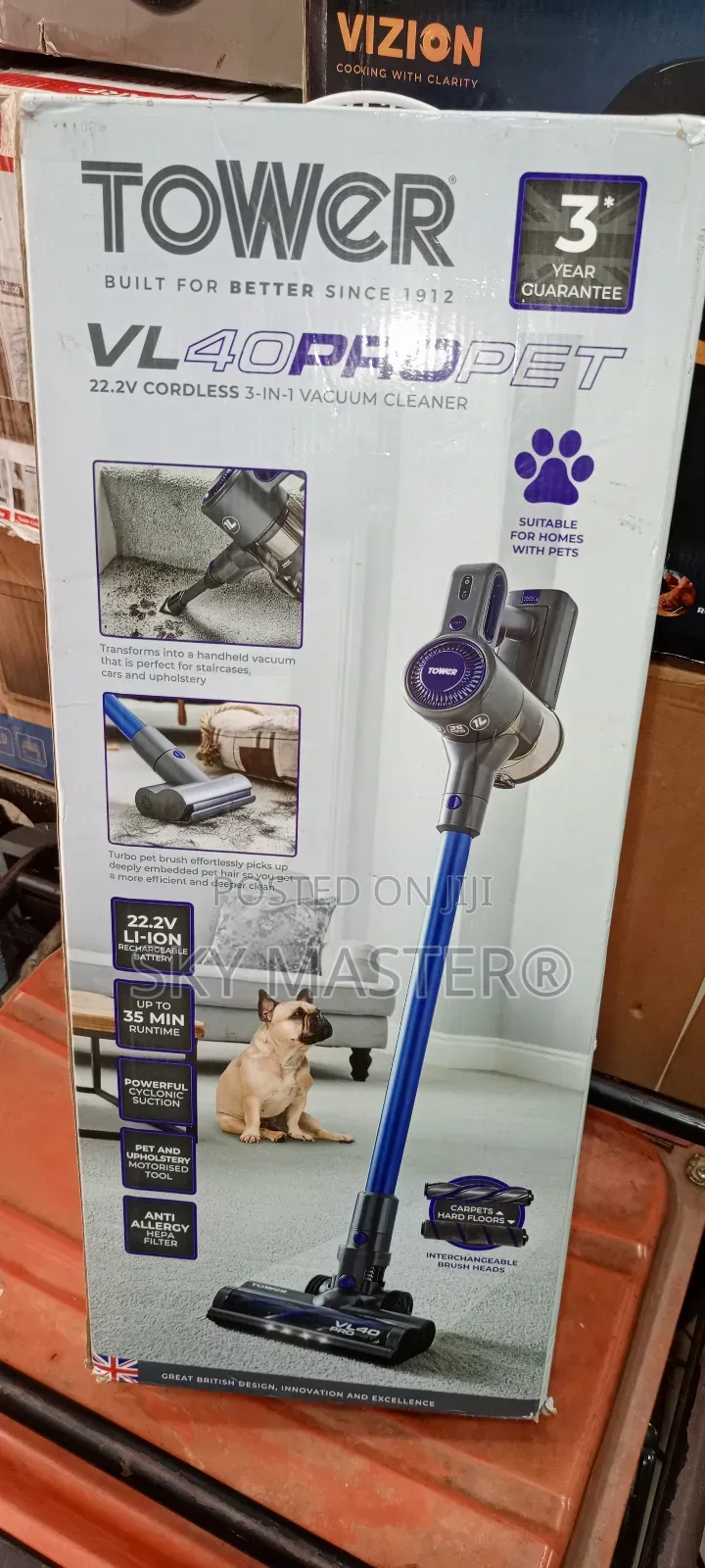 Cordless 3in1 Vacuum Cleaner