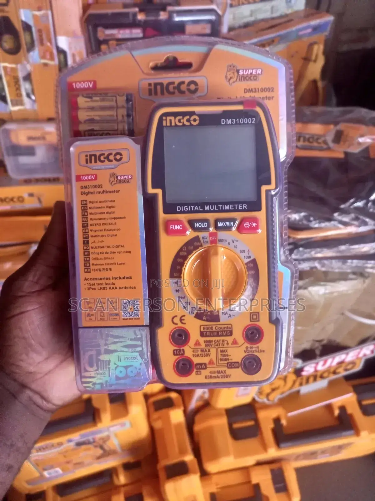 Ingco Dm310002 Digital Multimeter (Available in Other Grades)