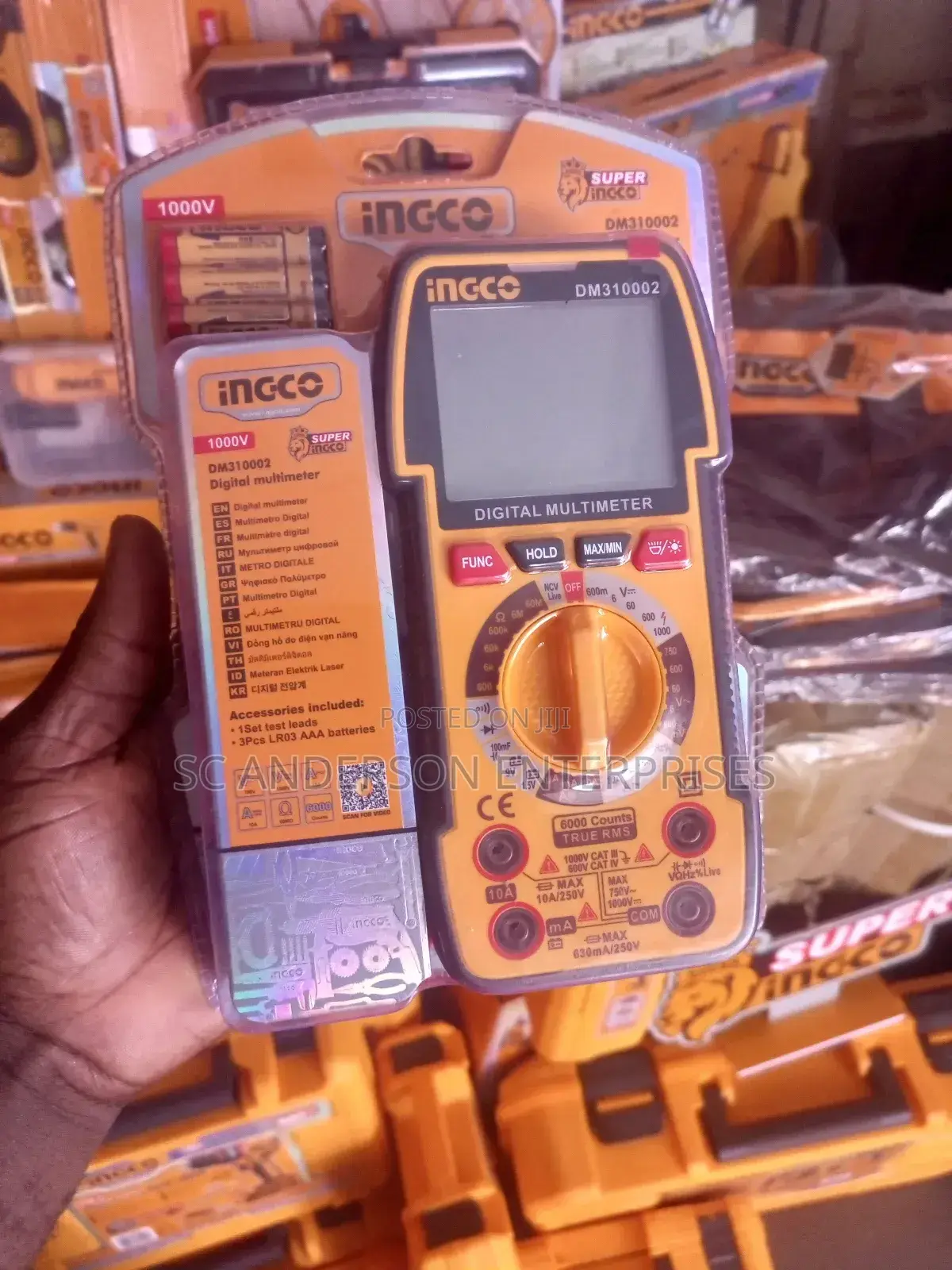 Ingco Dm310002 Digital Multimeter (Available in Other Grades)