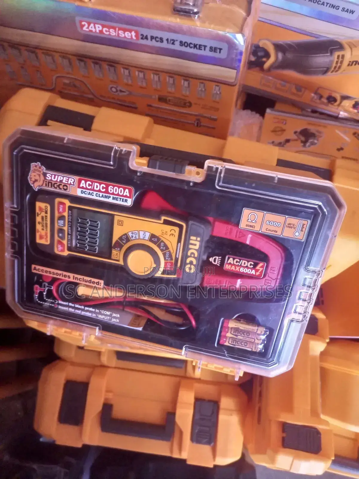Ingco Ac/Dc Clamp Meter (Available in Other Grades)