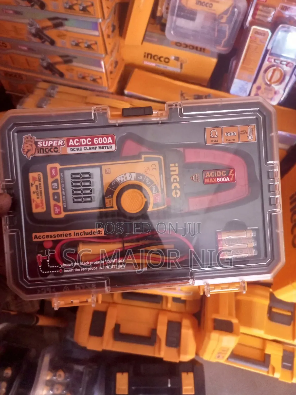 Ingco Ac/Dc Clamp Meter (Available in Other Grades)