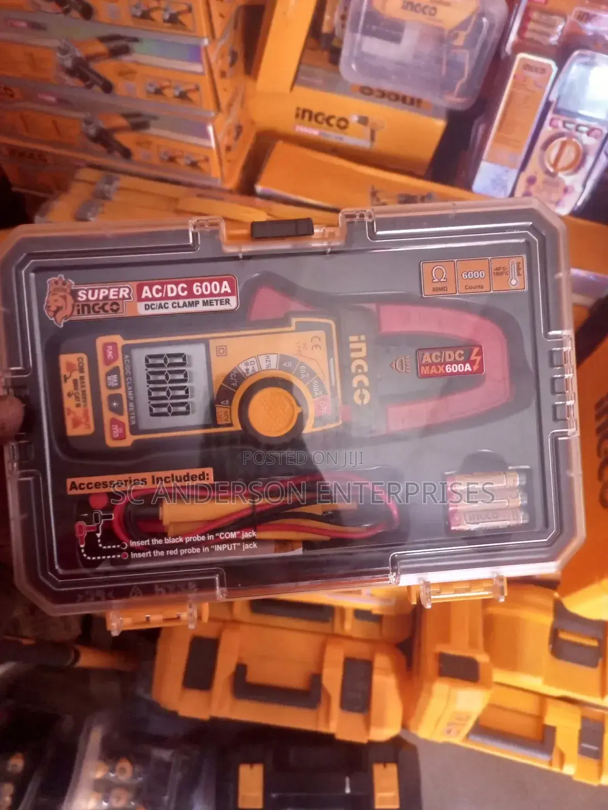 Ingco Ac/Dc Clamp Meter (Available in Other Grades)