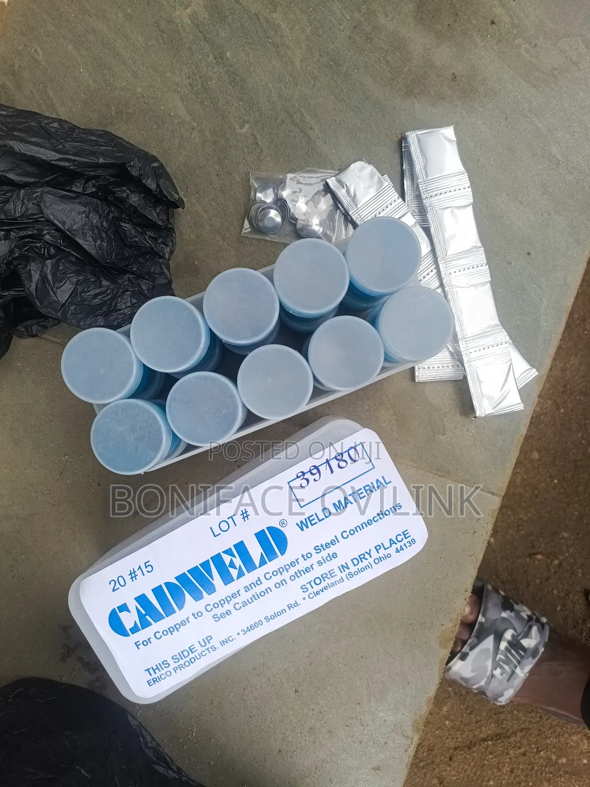 Exothermic Cadweld Metal Powder