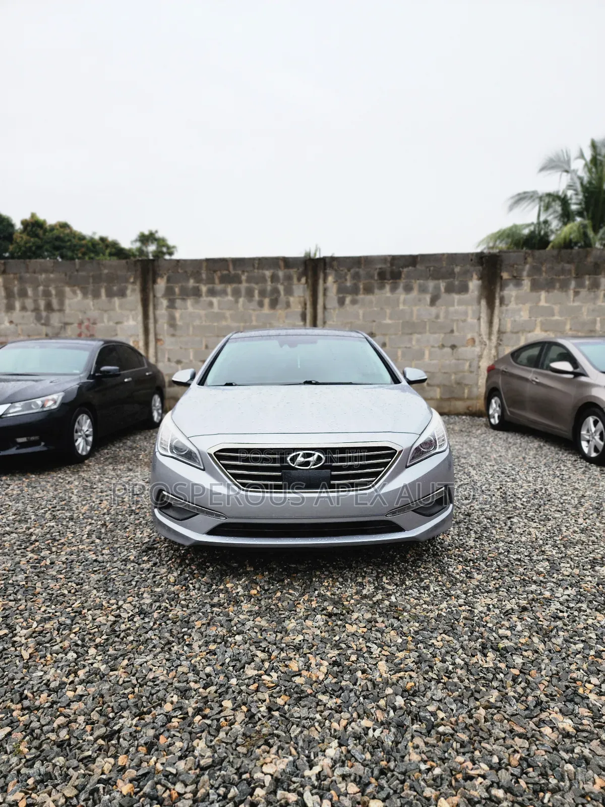 Hyundai Sonata Limited 4dr Sedan (2.4L 4cyl 6A) 2015 Gray