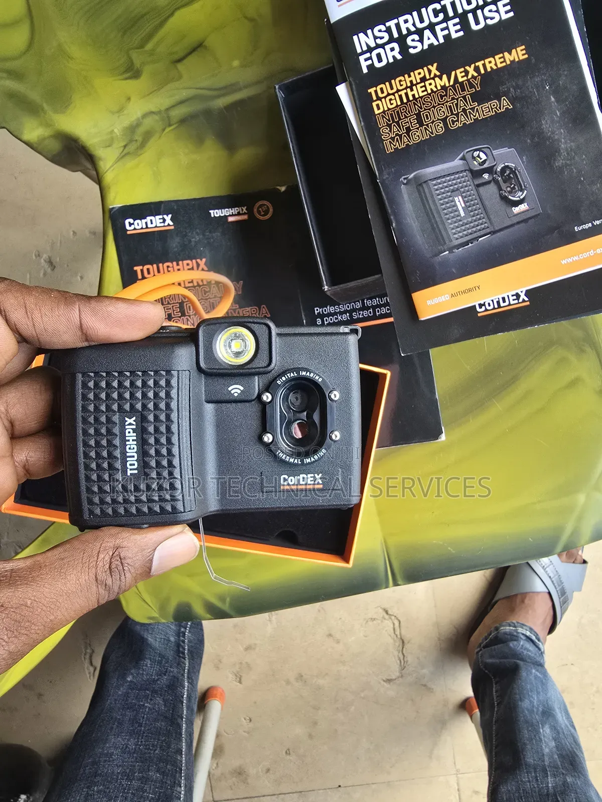 Cordex Toughpix Digitherm Intrinsically Safe Camera