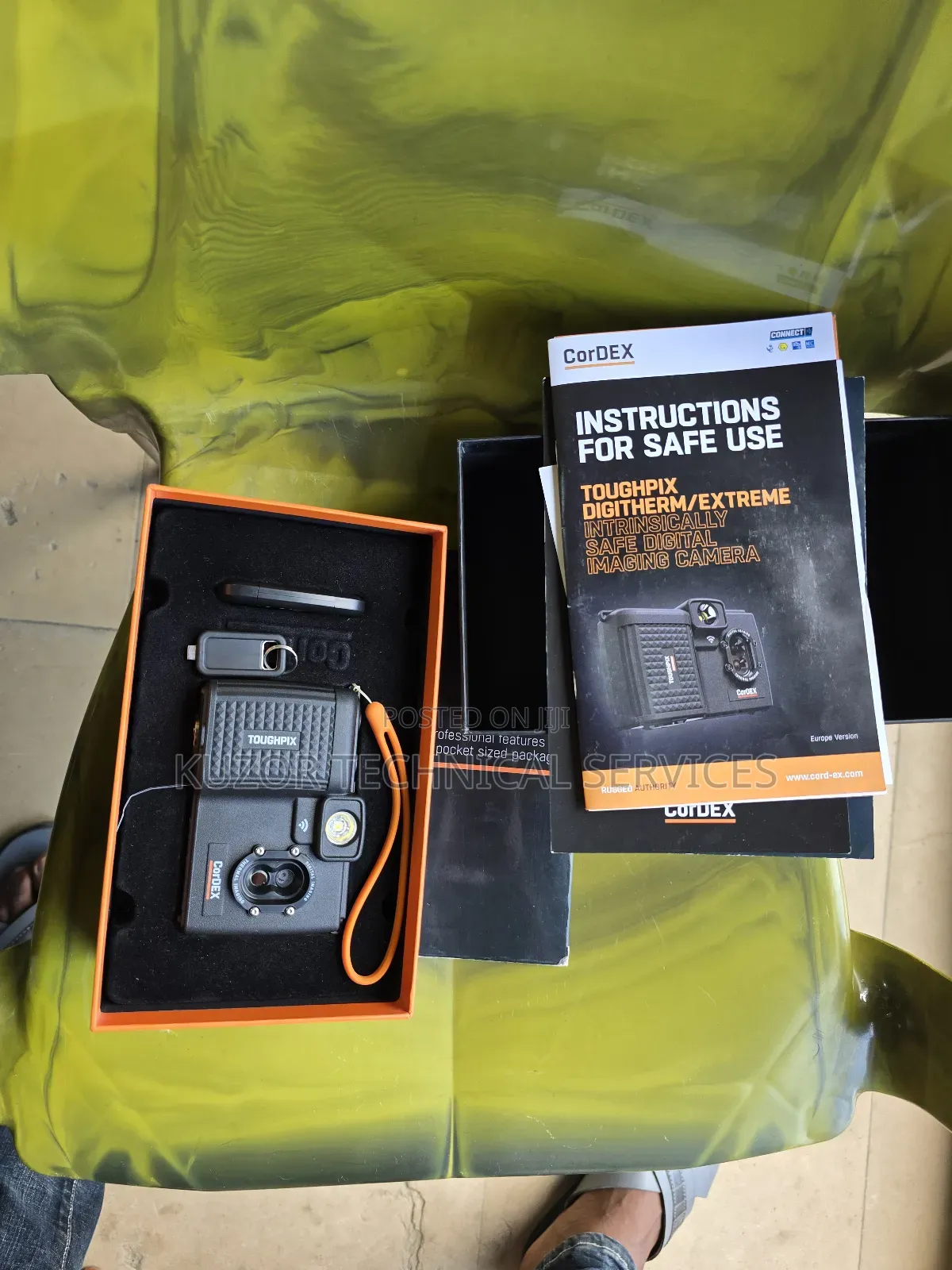 Cordex Toughpix Digitherm Intrinsically Safe Camera