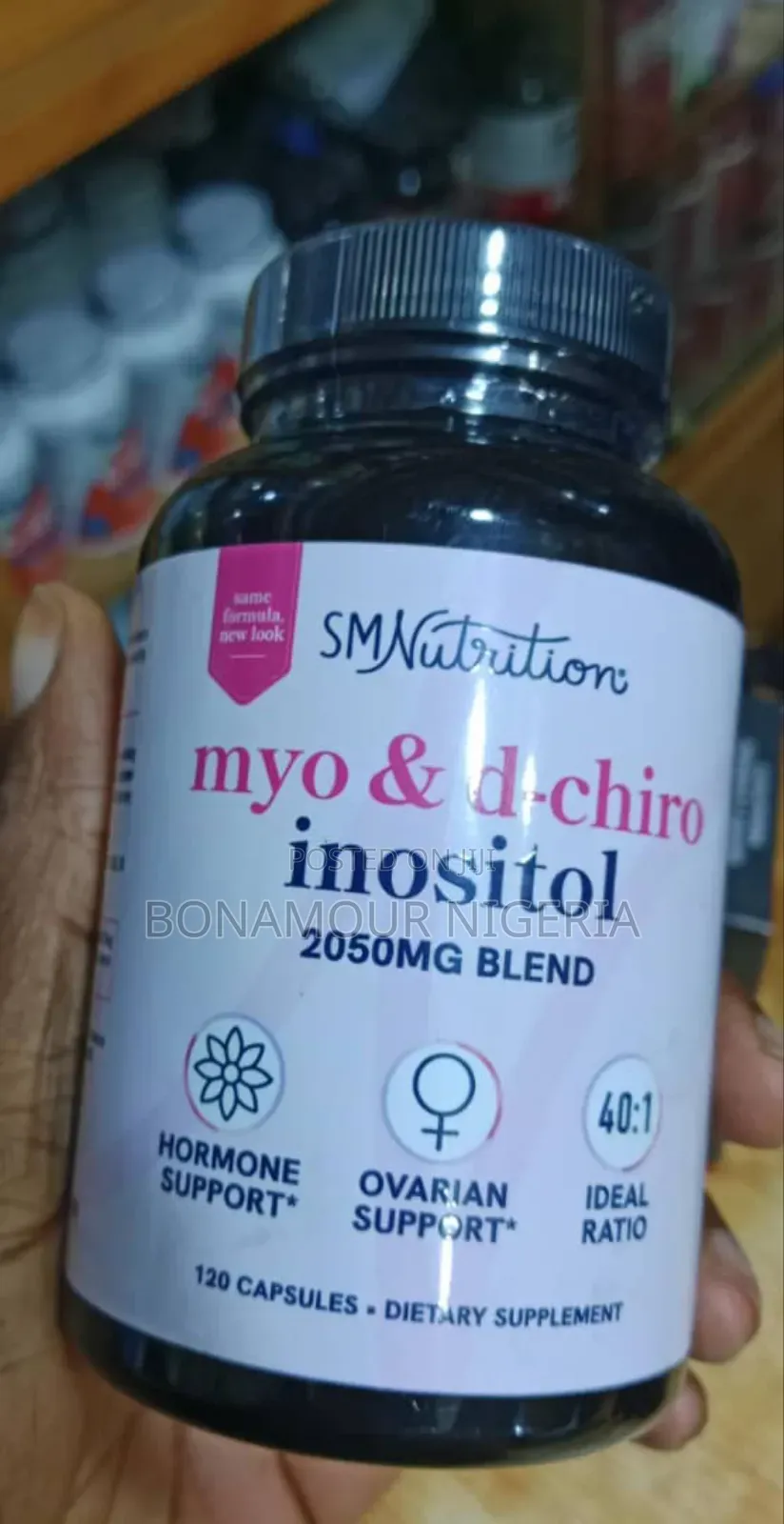 Smnutrition Myo D-Chiro Inositol 2050mg X120 Caps
