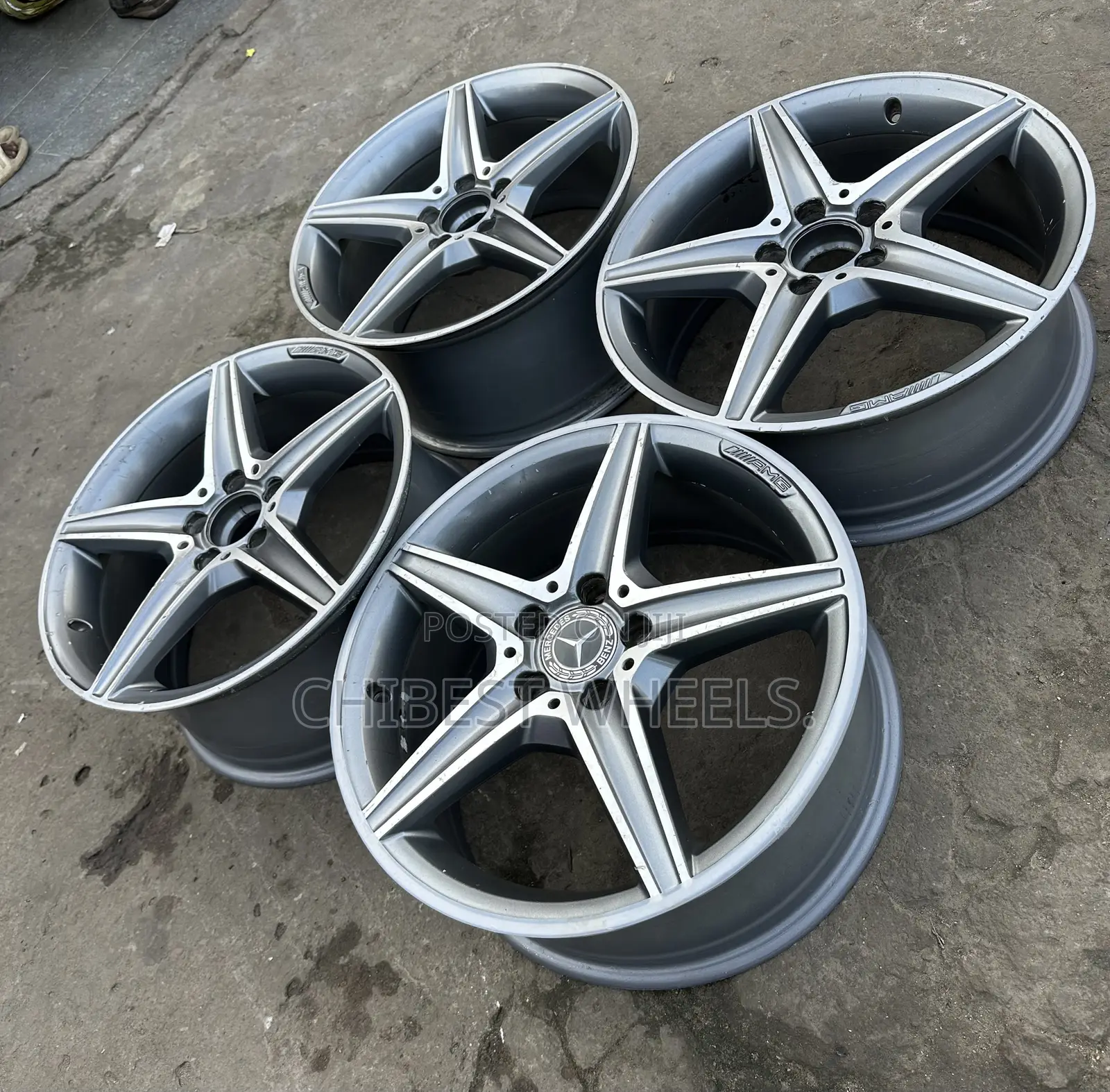 18 Rim For Mercedes Benz C300 205 2015 Model Original Oem Rim