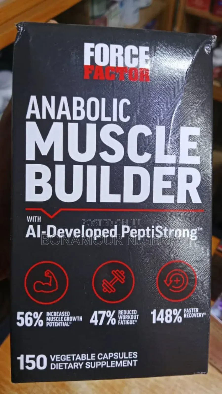 Force Factor Anabolic Muscle Builder X150 Veg Caps
